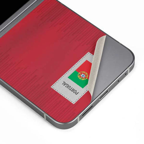 Portugal Soccer Flag Galaxy Z Flip6 Skin